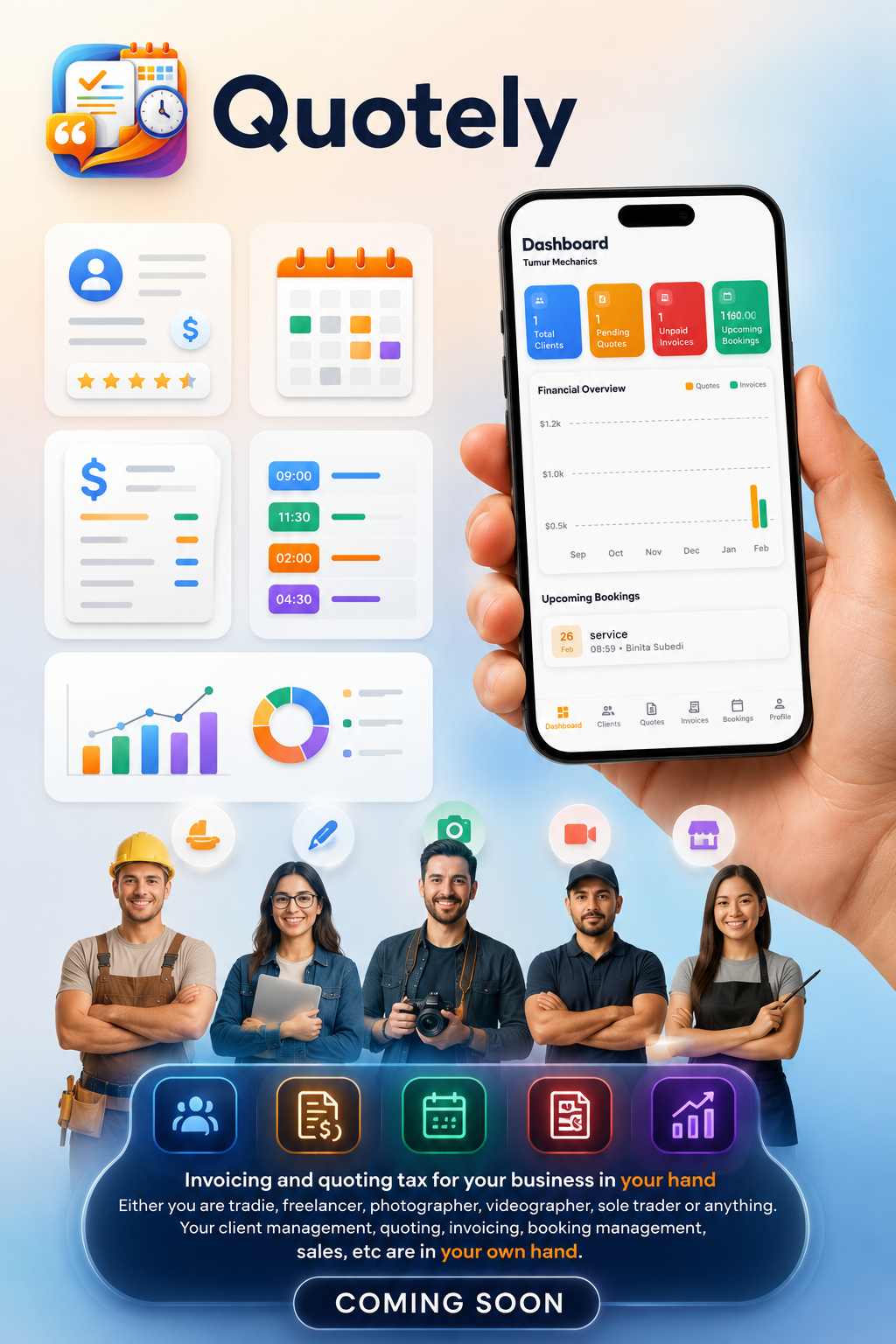 Quotely project banner